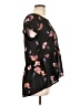 Jolt Black Short Sleeve Blouse Size L - photo 4