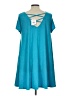 Mountain Mama Teal Casual Dress Size Lg - XL Maternity - photo 2