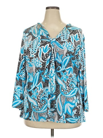 Ruby Rd. 3/4 Sleeve Blouse (view 1)