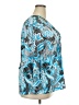 Ruby Rd. Blue 3/4 Sleeve Blouse Size 2X - photo 4
