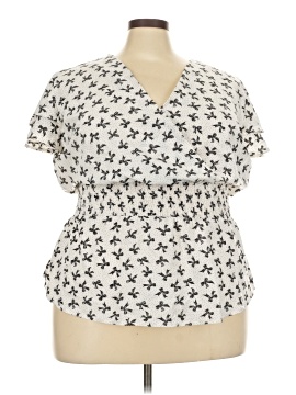 Sweet Rain Short Sleeve Blouse