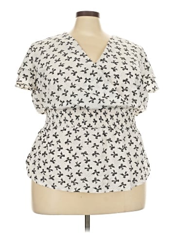 Sweet Rain Short Sleeve Blouse (view 1)