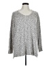 American Eagle Outfitters Animal Print Silver Pullover Sweater Size XL - photo 1