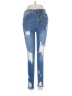 Wax Jean Hearts Blue Jeans Size 5 - photo 1