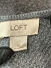 Ann Taylor LOFT Outlet Gray Pullover Sweater Size M - photo 7