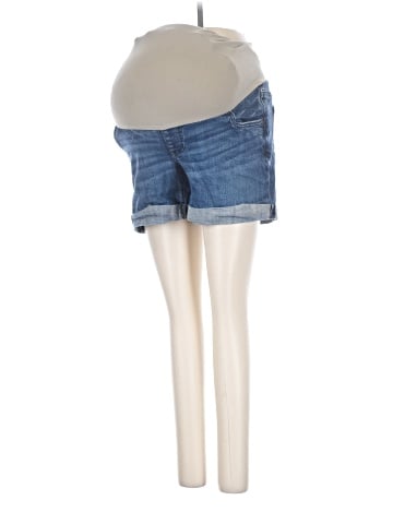 Indigo Blue Denim Shorts (view 1)