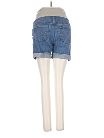 Indigo Blue Denim Shorts (view 2)