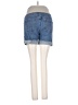 Indigo Blue Blue Denim Shorts Size Sm Maternity - photo 2