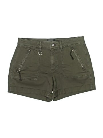 White House Black Market Khaki Shorts (view 1)