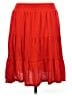 Cato Solid Red Casual Skirt Size M - photo 1