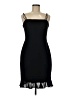 Evan Picone 100% Polyester Solid Black Cocktail Dress Size 6 - photo 1