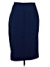 Travel Elements Chevron-herringbone Blue Formal Skirt Size M - photo 1