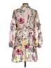 Miss Selfridge 100% Polyester Floral Pink Casual Dress Size 2 - photo 2