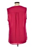 Chaus 100% Polyester Pink Sleeveless Blouse Size L - photo 2