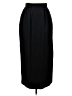 Mark Shale 100% Wool Solid Black Wool Skirt Size 12 - photo 1