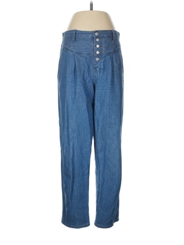 Madewell Tapered Yoke Jeans in Steinbeck Wash (view 1)