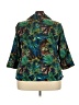 Notations 100% Polyester Tropical Teal 3/4 Sleeve Blouse Size 3X - photo 2