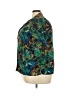 Notations 100% Polyester Tropical Teal 3/4 Sleeve Blouse Size 3X - photo 5