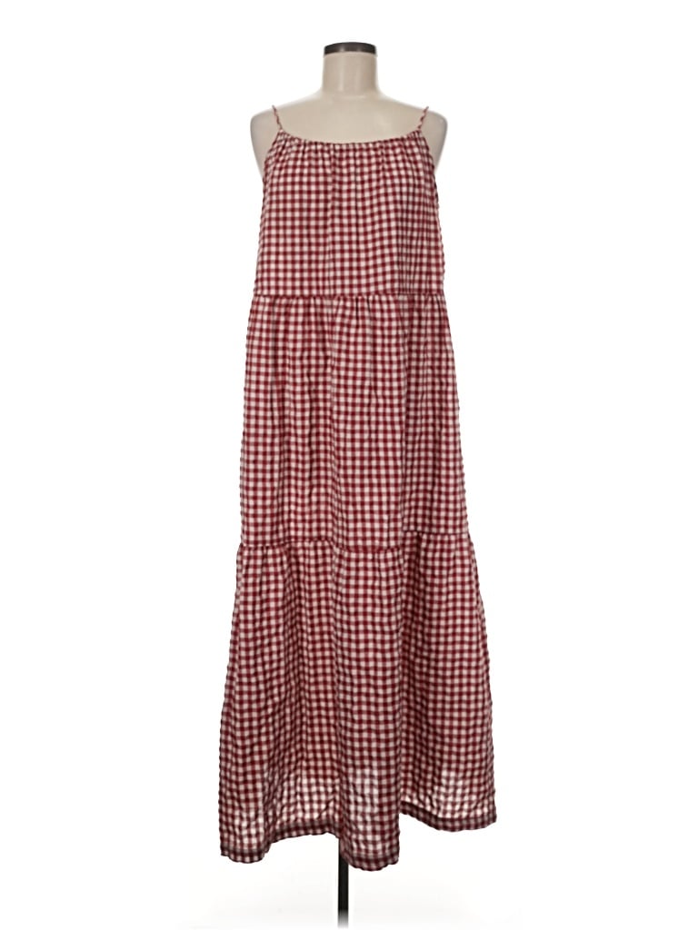 Pre-owned Assorted Brands Casual Dress In Red