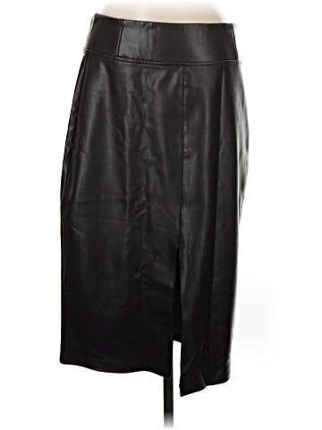 Laundry by Shelli Segal Faux Leather Skirt (view 1)