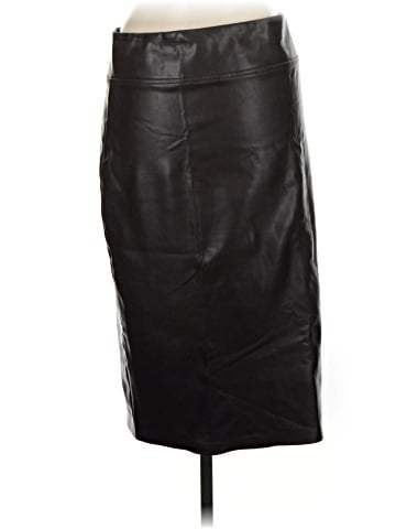 Laundry by Shelli Segal Faux Leather Skirt (view 2)