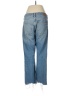 Zara Basic 100% Baumwolle Stars Blue Jeans Size 6 - photo 2