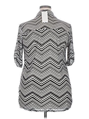Siren Lily 3/4 Sleeve Button-Down Shirt (view 2)