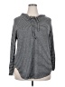 Thyme and Honey Gray Pullover Sweater Size 2X - photo 1