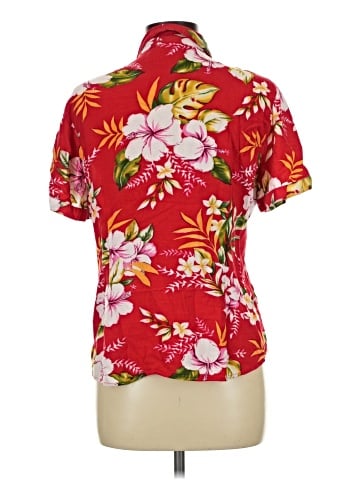Basic Editions Short Sleeve Blouse (view 2)