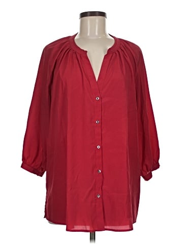 Isaac Mizrahi 3/4 Sleeve Blouse (view 1)