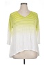 Grace Elements Yellow 3/4 Sleeve T-Shirt Size XL - photo 1