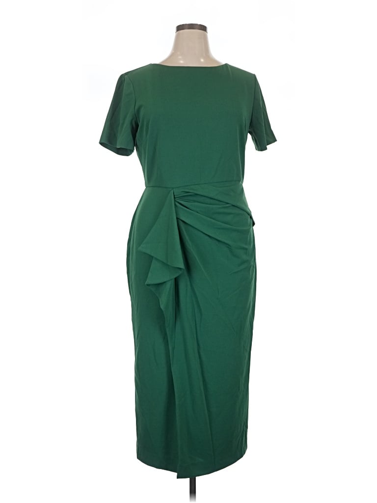Pre-owned Alexia Admor Cocktail Dress In Green