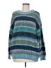 SO Stripes Blue Pullover Sweater Size M - photo 1