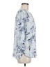 NYDJ Blue 3/4 Sleeve Blouse Size M - photo 4