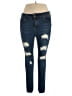 Lovesick Hearts Blue Jeans Size 18 - photo 1