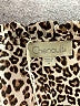 Chenault 100% Polyester Animal Print Brown Short Sleeve Blouse Size M - photo 7
