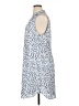 CAbi 100% Polyester Print Blue Casual Dress Size XL - photo 5