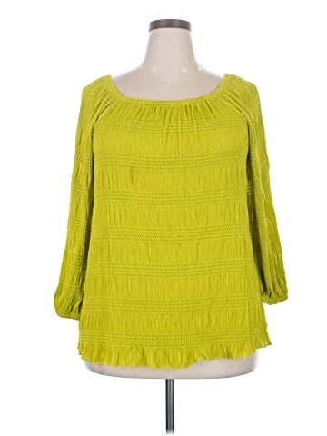 Cato 3/4 Sleeve Blouse (view 1)