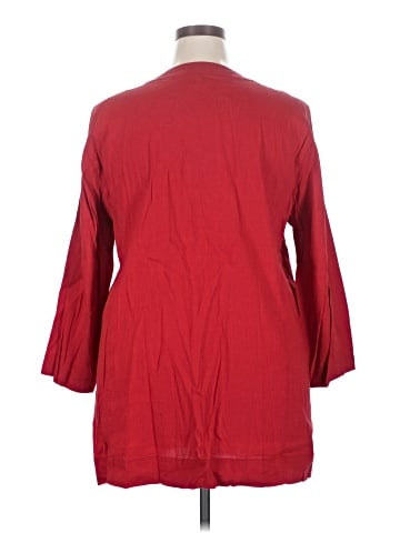 Eileen Fisher 3/4 Sleeve Button-Down Shirt (view 2)