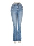 STUDIO BLUE Hearts Blue Jeans Size 26 waist - photo 1