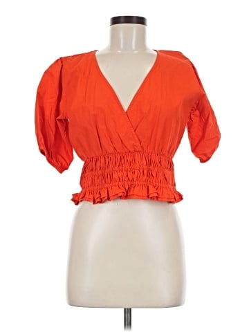Sim & Sam Short Sleeve Blouse (view 1)