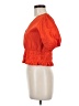 Sim & Sam Orange Short Sleeve Blouse Size M - photo 5