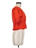Sim & Sam Orange Short Sleeve Blouse Size M - photo 4
