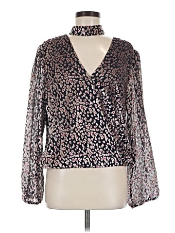 White House Black Market Long Sleeve Blouse (view 1)