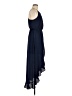 Soprano 100% Polyester Solid Blue Casual Dress Size M - photo 4