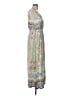 Coco And Main Paisley Green Casual Dress Size L - photo 4