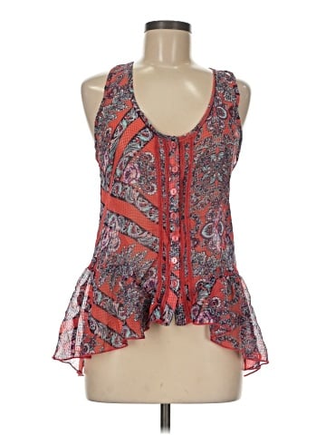Eyelash Couture Sleeveless Blouse (view 1)