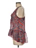 Eyelash Couture 100% Polyester Red Sleeveless Blouse Size M - photo 5