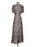 ROAM 100% Polyester Print Blue Casual Dress Size S - photo 2
