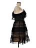 Self-Portrait 100% Polyester Black Cocktail Dress Size 8 - photo 4